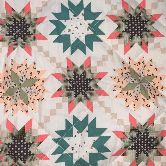 (L)- Universal Thread Women's Quilted Button-Front Jacket - Cream Star - Picture 13 of 15